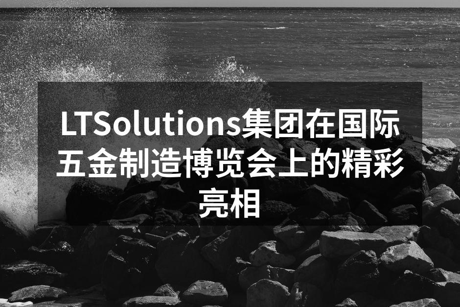 LTSolutions展位吸引众多客户驻足